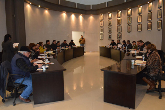 Acuerdos de la primera sesión ordinaria de cabildo de febrero del 2014 