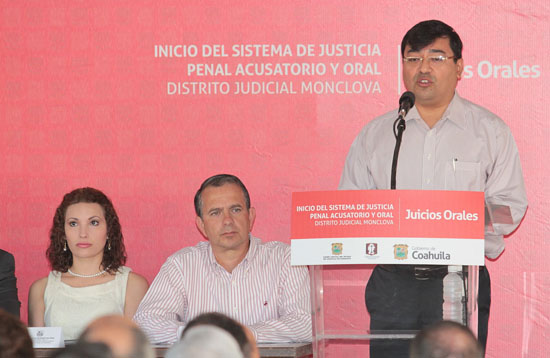 Coahuila ocupa el tercer lugar nacional en implementación del Nuevo Sistema de Justicia Penal 