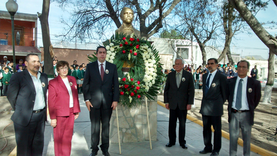 Conmemoran aniversario luctuoso de Francisco I. Madero 