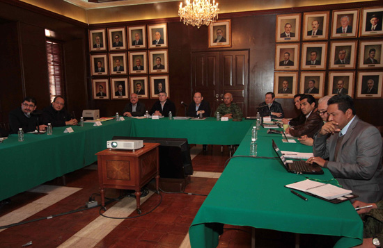 Encabeza Rubén Moreira reunión de Grupo de Coordinación Operativa