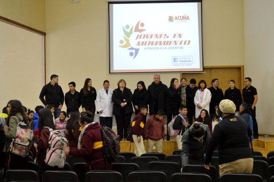 La Dirección de Atención a la Juventud organizó simposio para estudiantes de secundaria