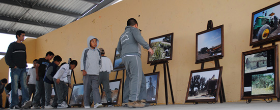 Presentaron exposición fotográfica “Conoce a tu Municipio” en la escuela Emiliano Zapata Urbana 