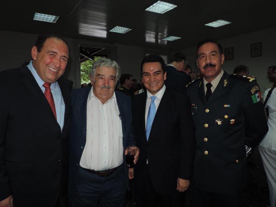 Se reúne Rubén Moreira con el presidente José Mujica 