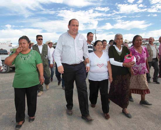 El gobierno de Rubén Moreira iniciará el programa “Plan 470” para atender a comunidades de alta marginación 