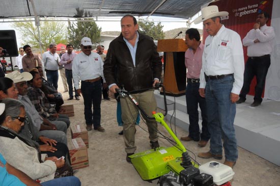 Múltiples beneficios para el campo de Coahuila 