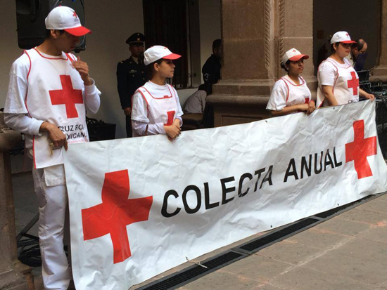 Municipio apoyara a la Cruz Roja Mexicana 