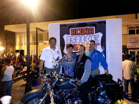 Realiza con  éxito el gobierno de unidad el evento Acuña Bike Fest 2014 