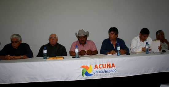 Realizan tercera sesión del Consejo de Desarrollo Rural Sustentable en Acuña 