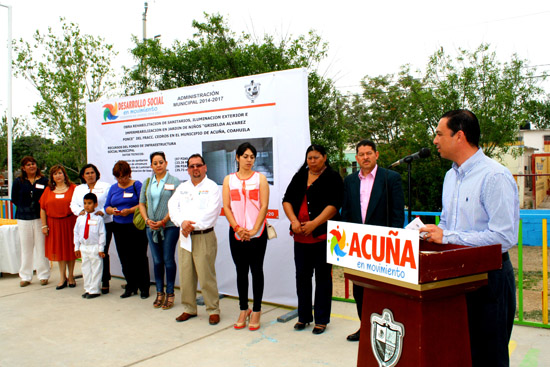 Entrega el Gobierno de Unidad obra en Jardín de Niños “Griselda Álvarez Ponce” 