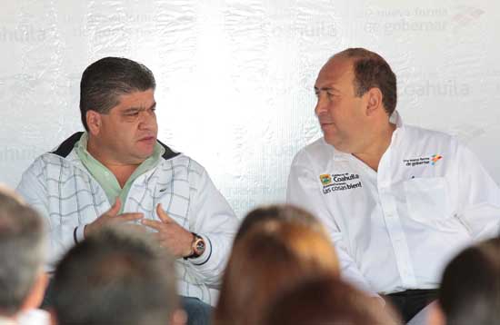 Felicita Rubén Moreira a los 38 alcaldes por los primeros 100 días de trabajo 