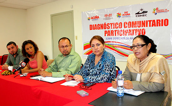 Realizaran estudio “Diagnóstico Comunitario Participativo” en Derechos Humanos