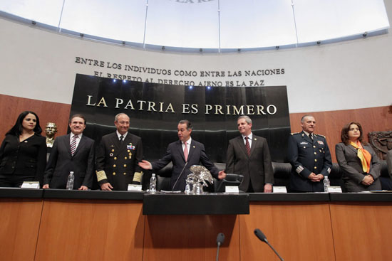  Senado conmemora centenario de la defensa de Veracruz.