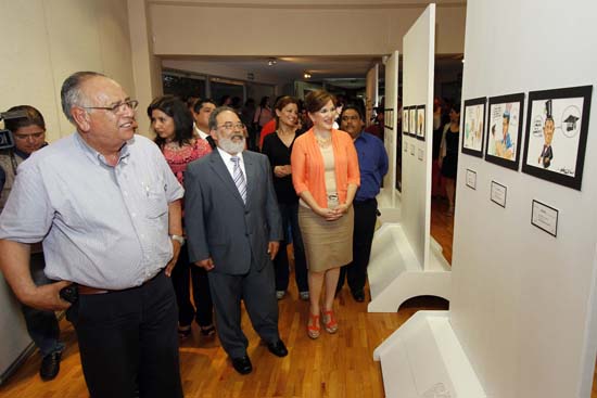 Presenta UA de C las exposiciones "Pinceladas" y "Remembranzas"
