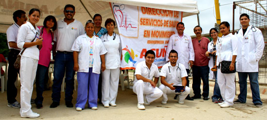 Dirección de Salud municipal realiza consultas médicas continuas a damnificados 