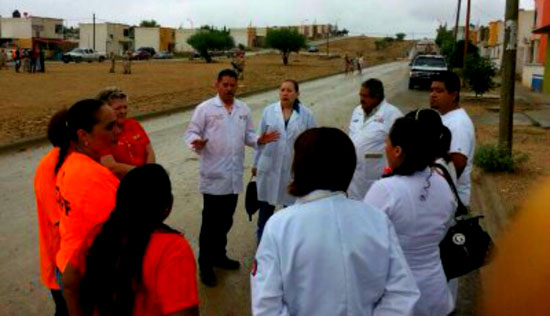 Dirección de Salud municipal realiza consultas médicas continuas a damnificados 