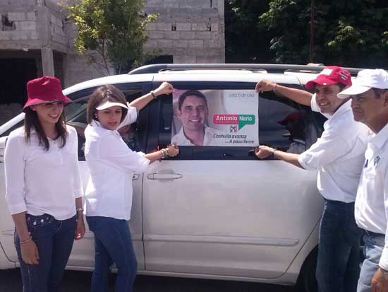 Total respaldo a la candidatura de Antonio Nerio: Hilda Flores Escalera 