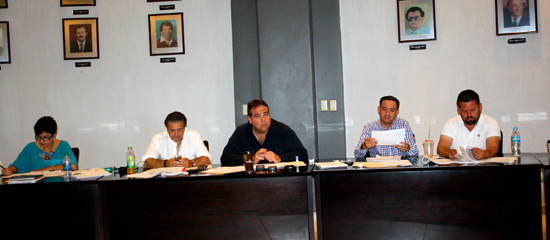 Preside el alcalde Evaristo Lenin Pérez segunda sesión de cabildo del mes de julio del 2014 