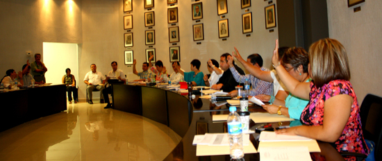 Preside el alcalde Evaristo Lenin Pérez segunda sesión de cabildo del mes de julio del 2014 
