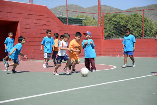 Promueve Municipio el deporte en los niños 