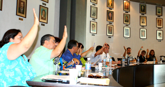 Realizan primera Sesión Ordinaria de Cabildo del mes de julio del 2014 