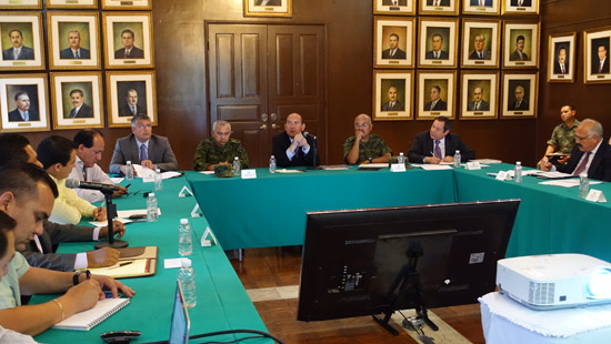 Encabeza Rubén Moreira reunión del grupo de coordinación operativa 