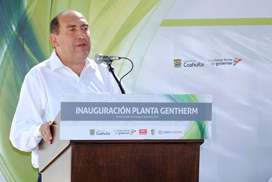 Inaugura gobernador Rubén Moreira nueva planta de 10 millones de dólares