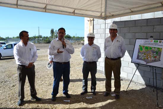 Acompaña el alcalde Cesar Gutiérrez al Gobernador de Coahuila a supervisar construcción de la Universidad Tecnológica de la Región Carbonífera (UTRC) 