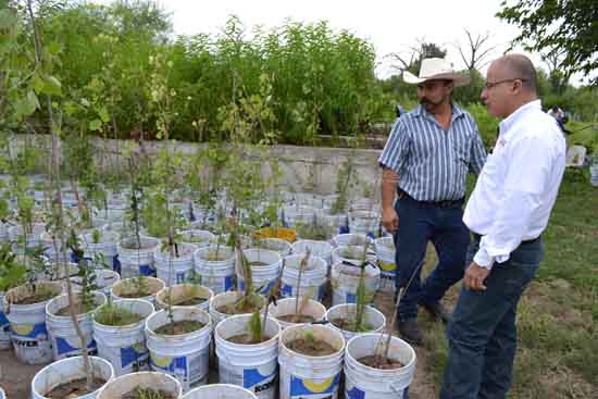 Inicia reforestación del rio dentro del programa Empleo Temporal 2014 en San Juan de Sabinas 