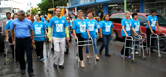 Realiza DIF y “CRIC Gaby Brimmer” caminata por la discapacidad: “Facilitemos su Camino” 