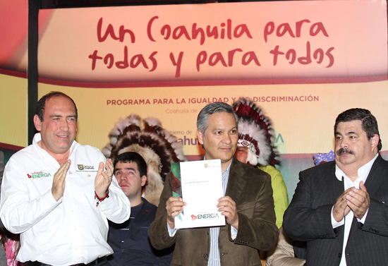 Coahuila es el primer estado en contar con el programa para la igualdad y no discriminación 