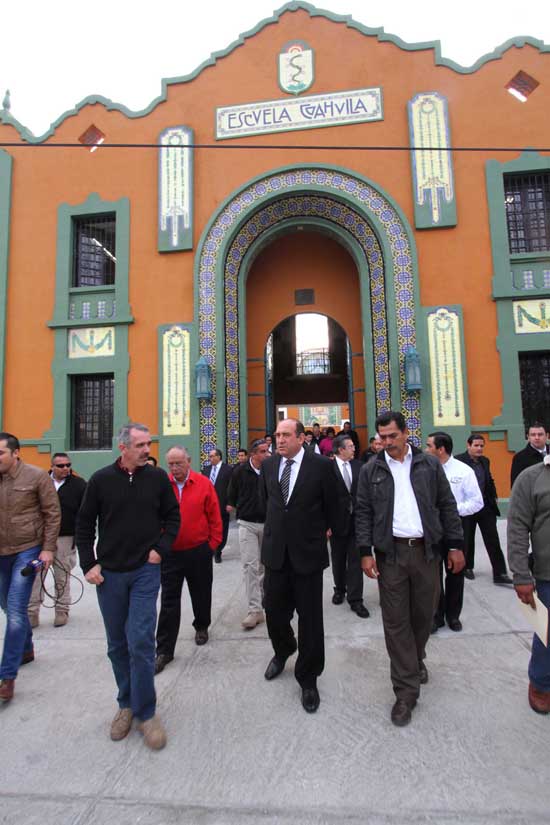 El gobierno de Rubén Moreira mantiene su política de restauración de edificios históricos del estado 