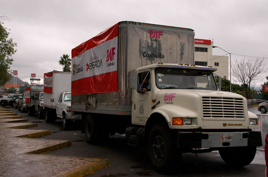 Entrega gobierno de Coahuila 15 toneladas de apoyo a banco de alimentos 