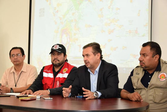 Exhorta  Protección Civil a ciudadanía  tomar medidas de prevención ante huracán Patricia 
