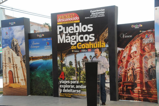 Presentan guía especial para Pueblos Mágicos de la Revista México Desconocido en Viesca 