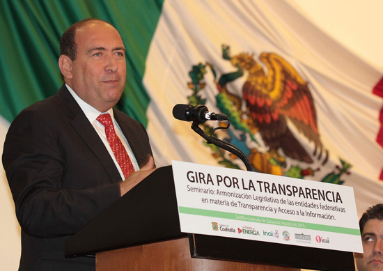 Refuerza Coahuila acciones de transparencia: Rubén Moreira 