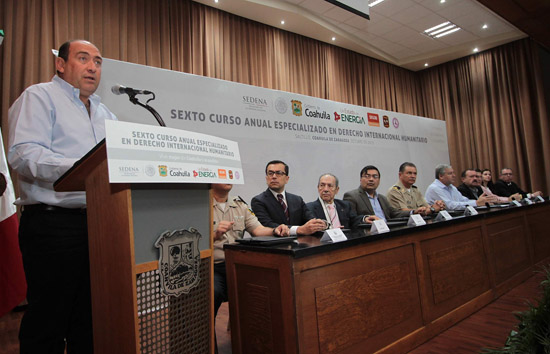 Rubén Moreira inauguró el VI Curso Anual Especializado en Derecho Internacional Humanitario (DIH) 