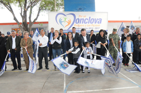 Atención integral a la Primaria Emiliano Zapata brinda el Ayuntamiento de Monclova