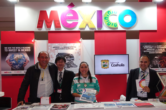 Coahuila participa en el Tokio Motor Show 2015 