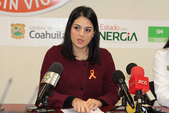 El gobierno de Rubén Moreira fomenta la no violencia en contra de las mujeres 