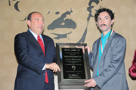 Entrega Rubén Moreira Premio Internacional Manuel Acuña de poesía en lengua española 2015 
