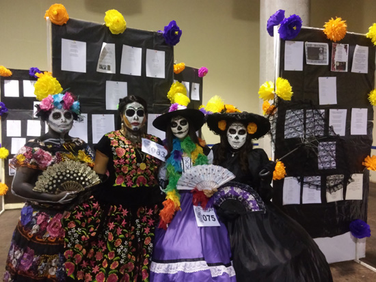 Gran festejo del día de muertos en el museo Coahuila y Texas 
