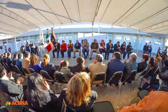 La infraestructura educativa hará más competitiva  a ciudad Acuña 