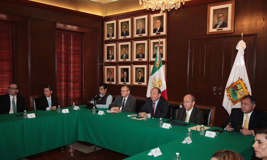 Preside Rubén Moreira reunión del Consejo de Vinculación Hacendaria 
