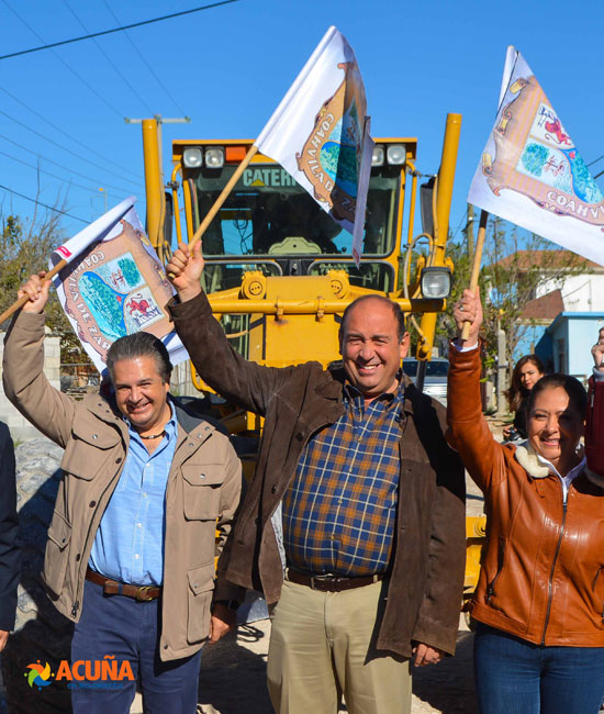 Rubén Moreira y Evaristo Lenin, pasarán a la historia por generar la infraestructura de competitividad en Acuña 