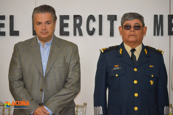 Festejan autoridades civiles y militares 102 años de la integración del Ejercito Mexicano