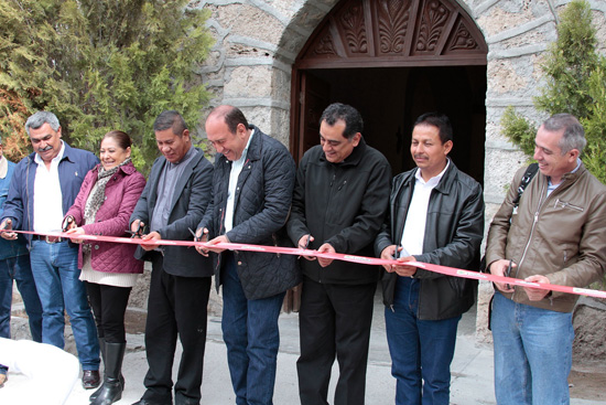 Inauguran rehabilitación de la Iglesia “Santa Catalina de Siena”, en Ocampo