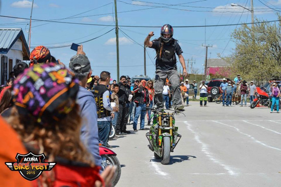  SE LLEVÓ ACABO CON ÉXITO Y MÁS DE 400 MOTOCICLISTAS  EL ACUÑA BIKE FEST 2015