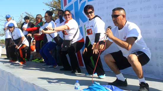 Un éxito “Caminata por la Salud 5K 2015” en Acuña 