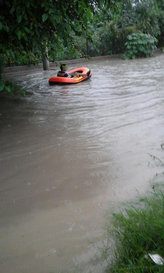 Actúa Protección Civil ante fuertes lluvias en Monclova 