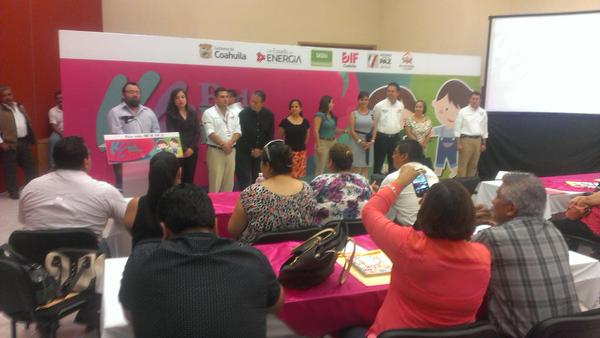Atenderá el DIF Coahuila  a 40 mil niños y niñas  de familias  con problemas